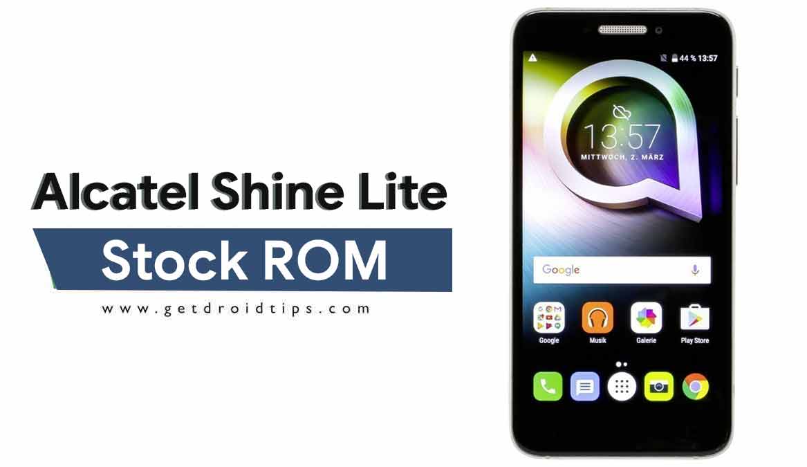 How to Install Stock ROM on Alcatel Shine Lite [Firmware File]