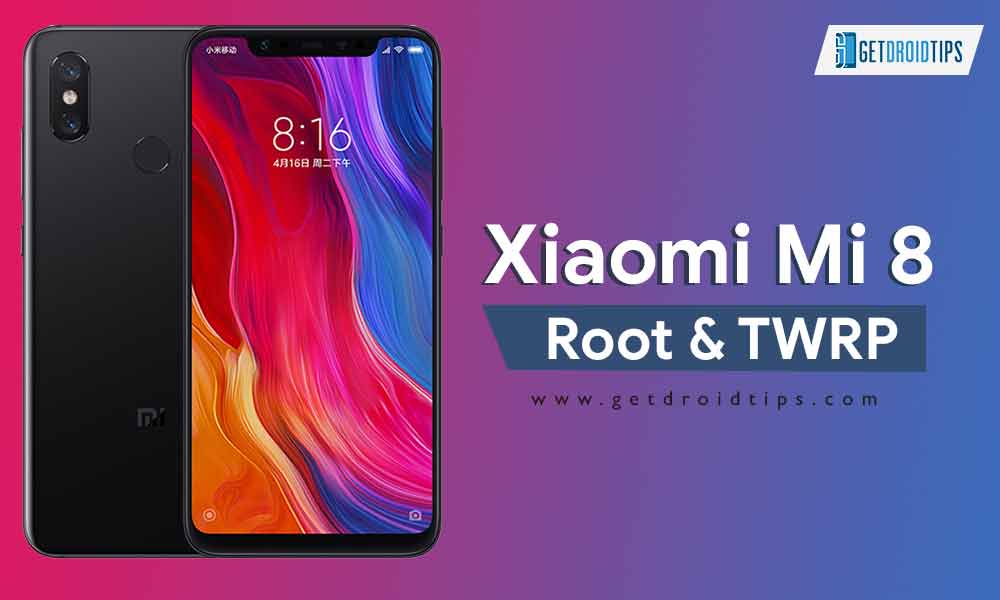 How to Install Official TWRP Recovery on Xiaomi Mi 8 and Root it