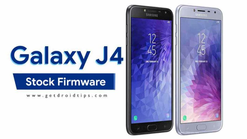 Samsung Galaxy J4 Stock Firmware Collections [Back To Stock ROM]