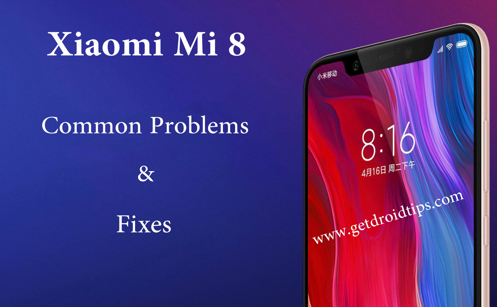 common Xiaomi Mi 8 problems and fixes