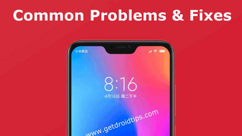common Xiaomi Redmi 6 problems and fixes