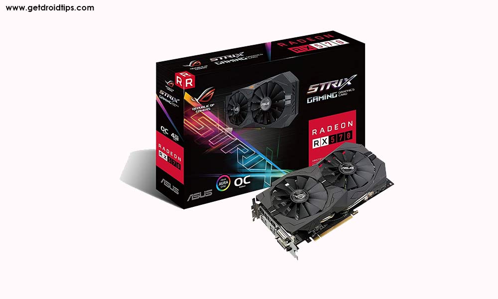 ASUS ROG Strix Radeon RX 570 Graphics Card