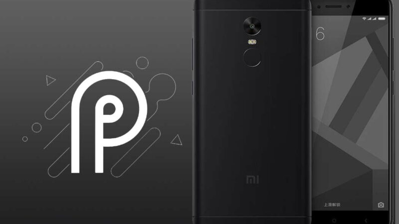 Android P 9.0 GSI on Redmi 4X with Project Treble / Generic System image