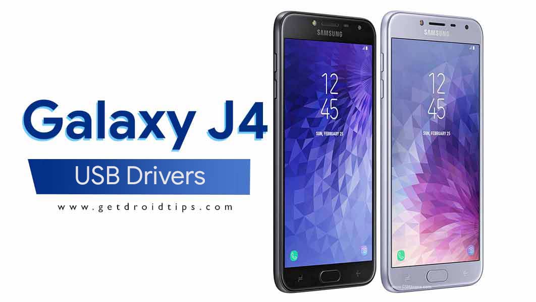 Download Latest Samsung Galaxy J4 USB Drivers and ADB Fastboot Tool