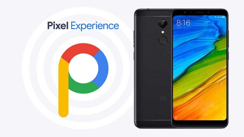 Download Pixel Experience ROM on Xiaomi Redmi Note 5 with Android 9.0 Pie