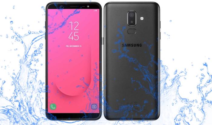 Is Samsung Galaxy J8 Waterproof device?