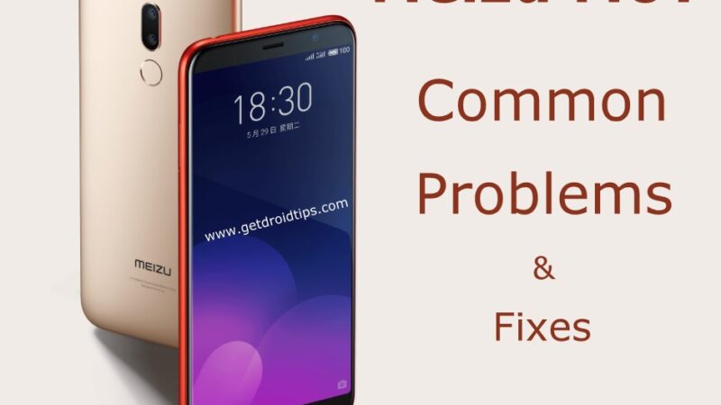 common Meizu M6T problems and fixes