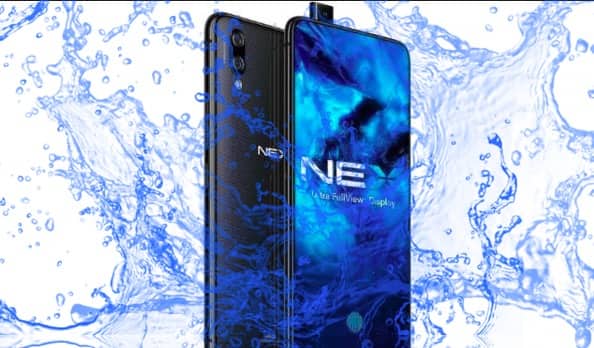 Is Vivo Nex Waterproof device with all new design ?