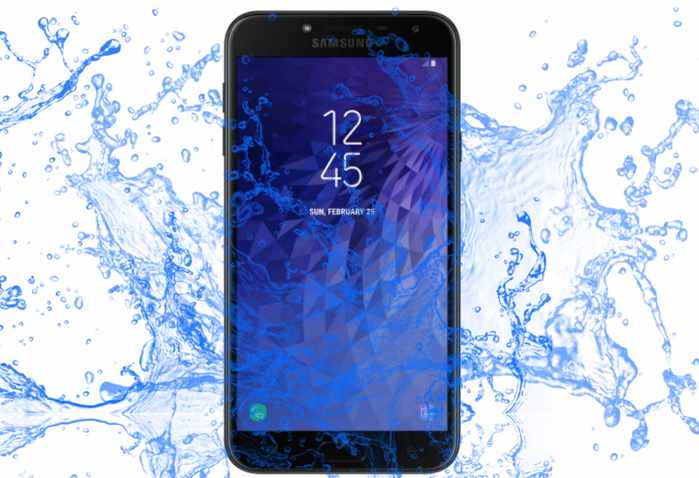 Is Samsung Galaxy J4 Waterproof Device?