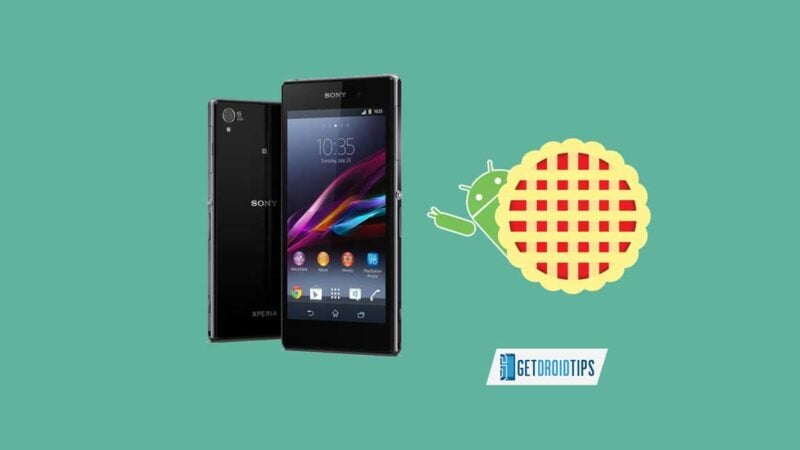 Download Install AOSP Android 9.0 Pie update for Sony Xperia Z1