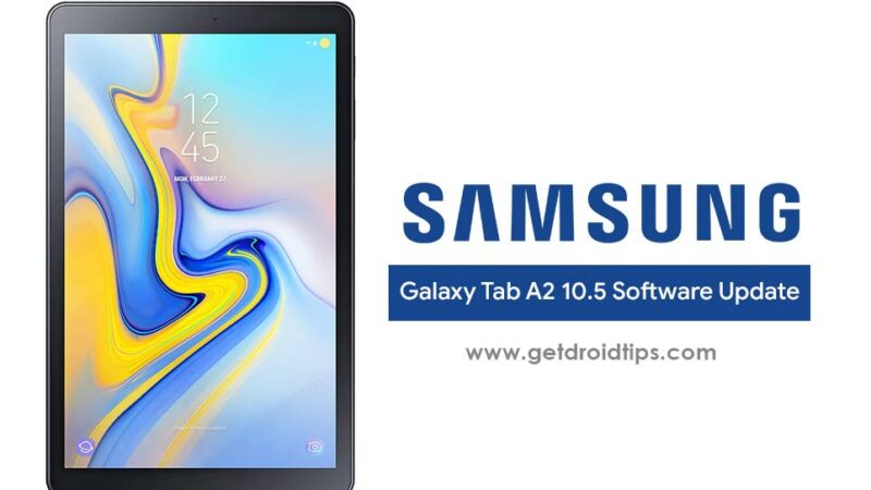 Galaxy Tab A2 Software Update