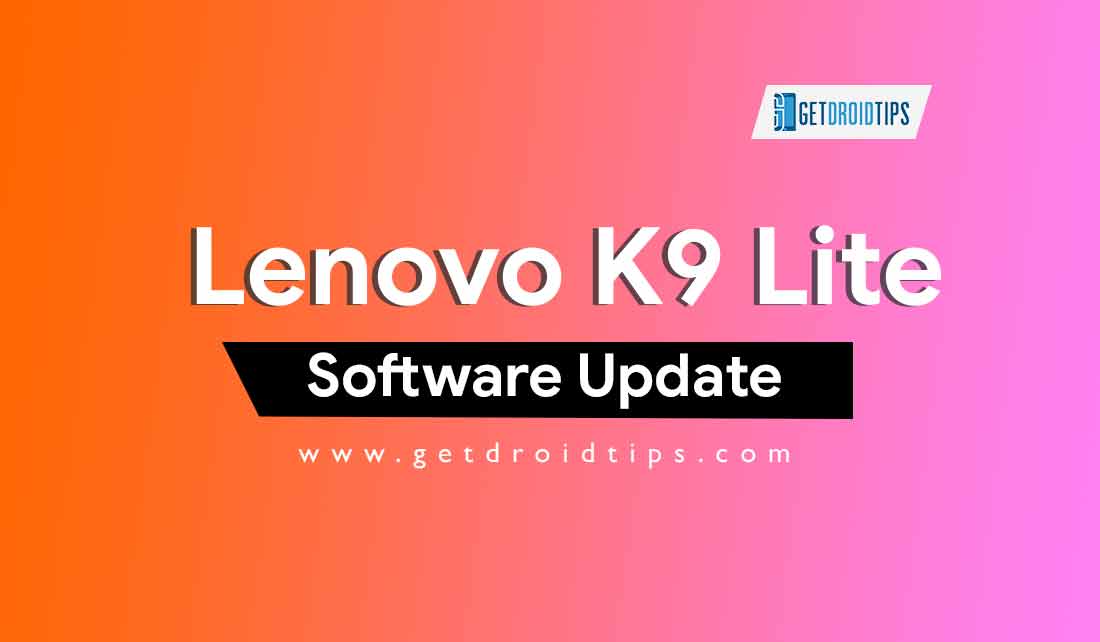 Lenovo K9 Lite Firmware Flash File