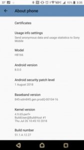 Sony Xperia XZ2 Premium starts receiving update, new camera features