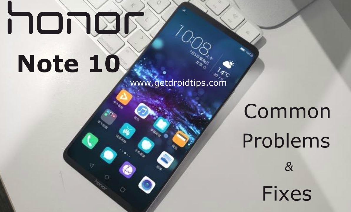 common Huawei Honor Note 10 problems and fixes