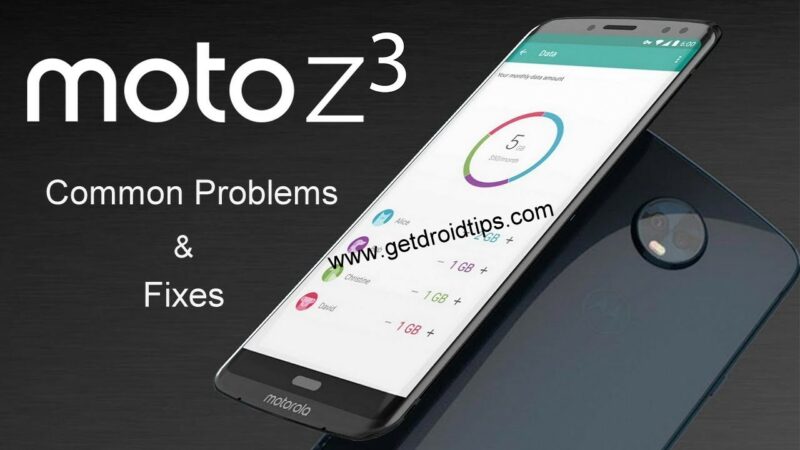 common Motorola Moto Z3 problems and fixes