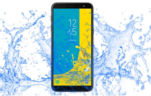 Is Samsung Galaxy J6 Waterproof Device?