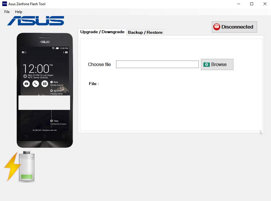 Download Asus Zenfone Flash Tool