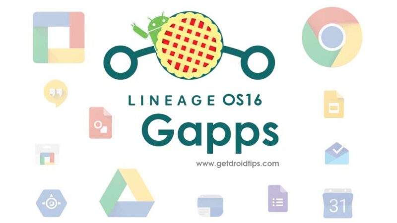 Download and Install Official Gapps For LineageOS 16