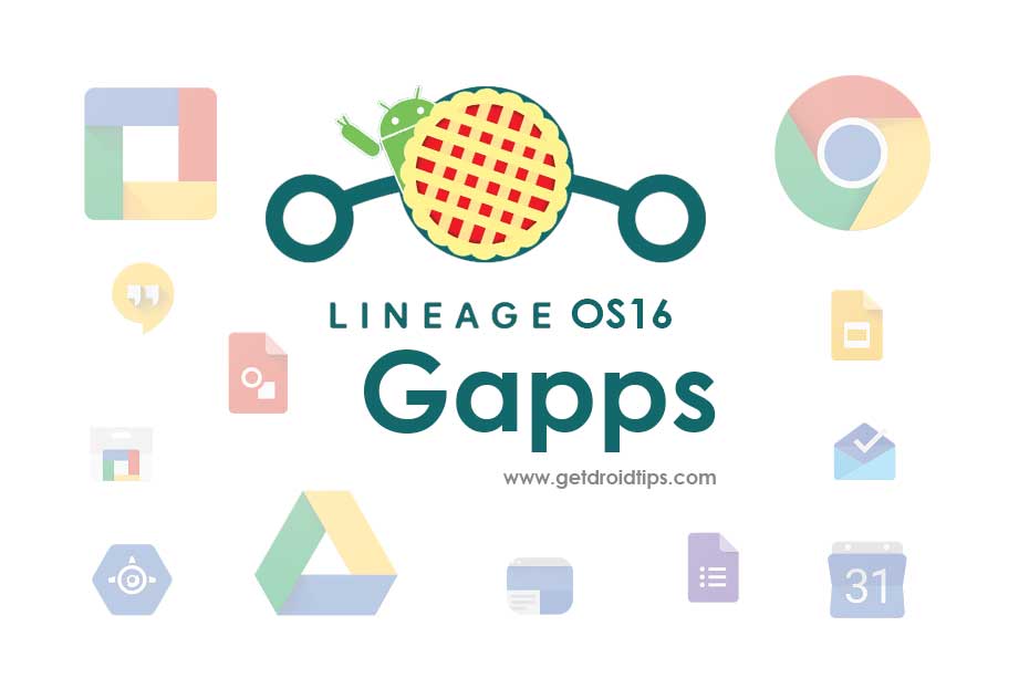 Download and Install Official Gapps For LineageOS 16