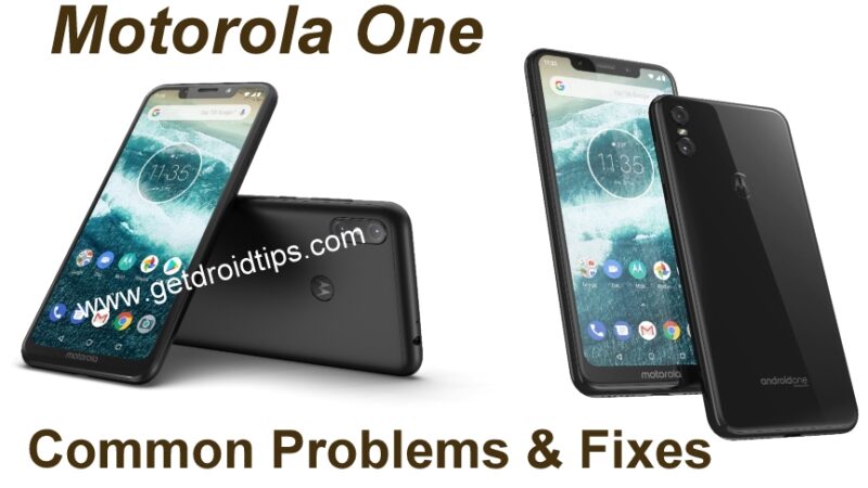 common Motorola One problems and fixes
