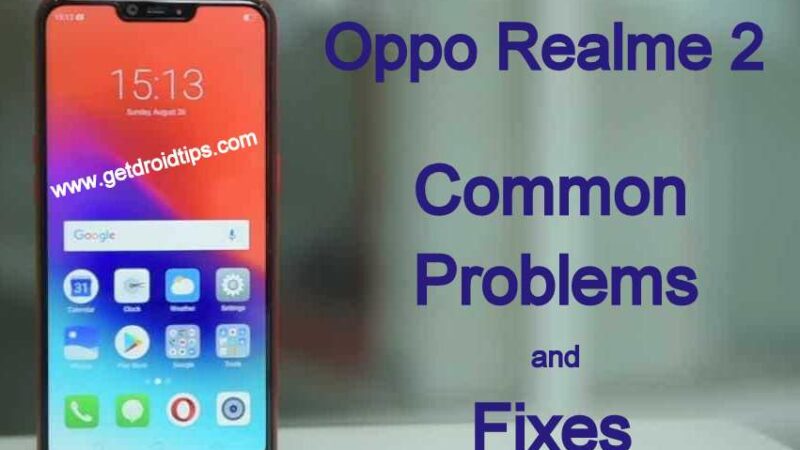 common Oppo Realme 2 problems and fixes