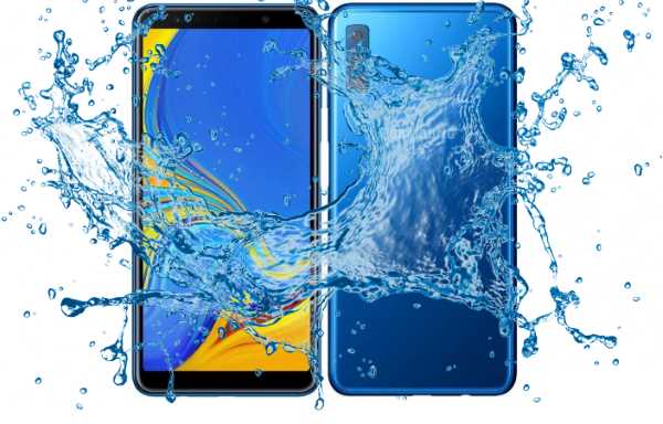 Can Samsung Galaxy A7 2018 survive under Water? - Waterproof test