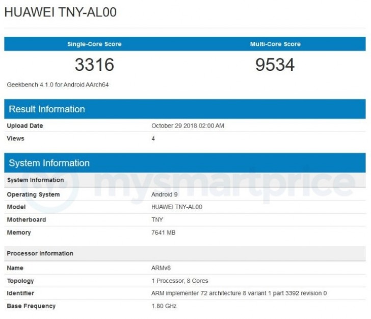 Huawei Honor Magic 2 spotted on Geekbench before official unveil