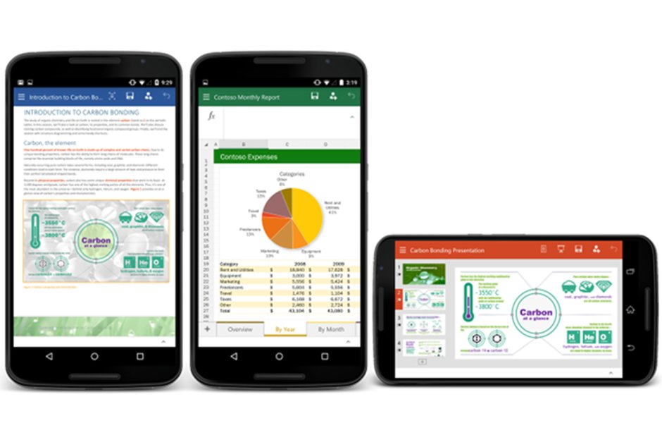 Microsoft Updates Office for Android and iOS devices