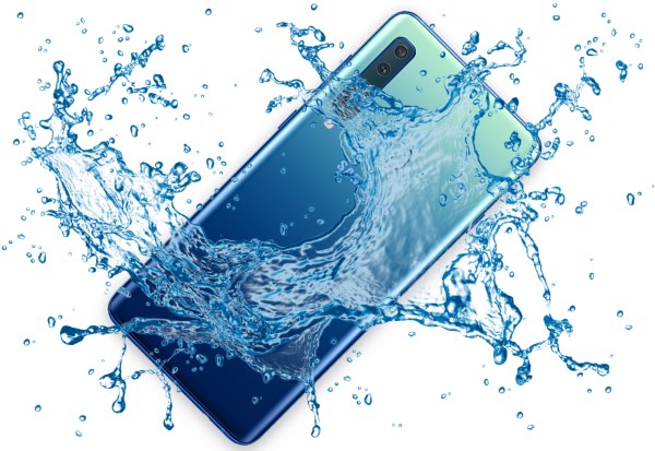 Is Samsung Galaxy A9 2018 waterproof device?