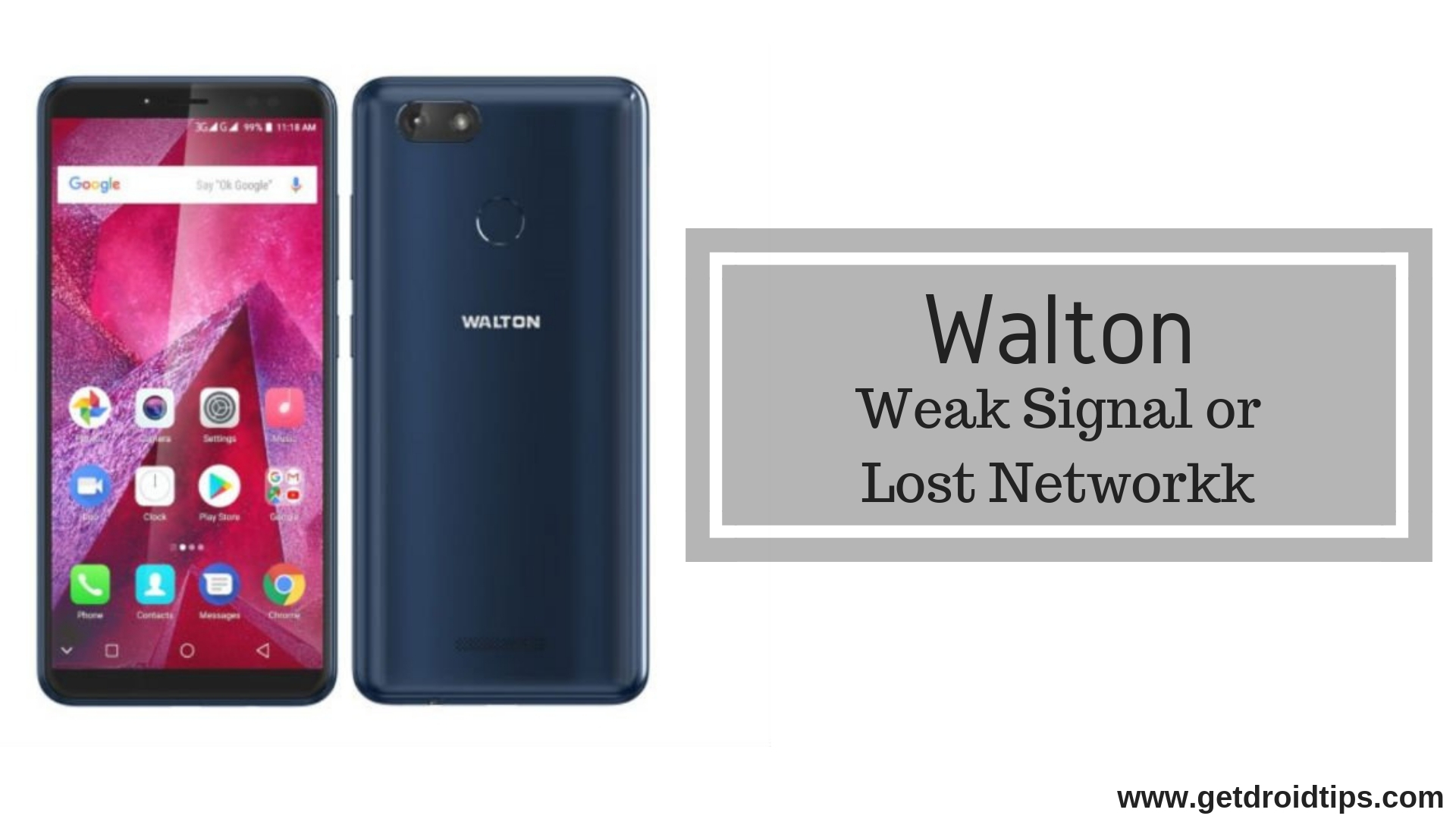 Guide To Fix Walton Weak Signal Or Lost Network Issue