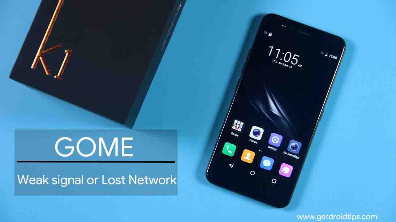 Guide To Fix Gome Weak Signal Or Lost Network Issue