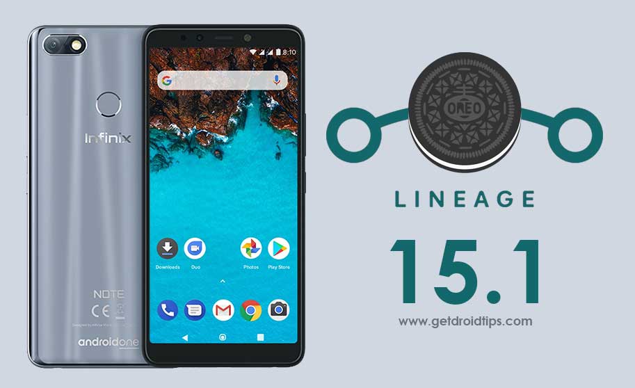 Download Install Lineage OS 15.1 on Infinix Note 5 based Android 8.1 Oreo