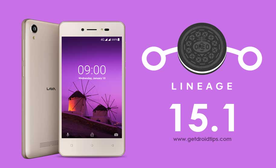 Download Lineage OS 15.1 on Lava Z50 based Android 8.1 Oreo
