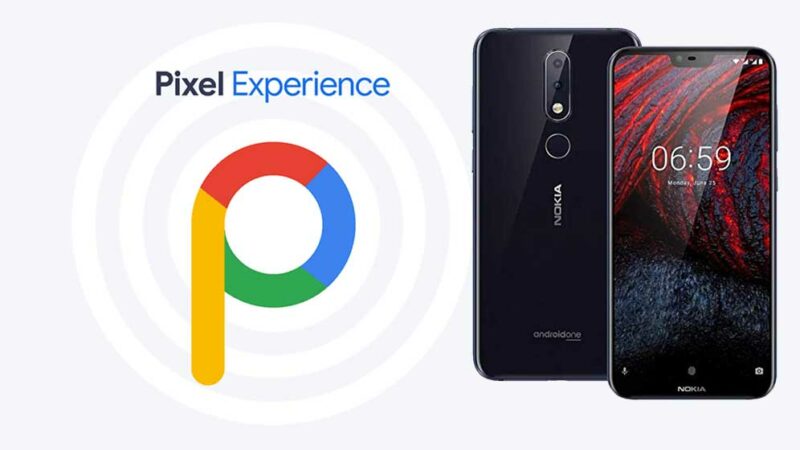Download Pixel Experience ROM on Nokia 6.1 Plus with 9.0 Pie