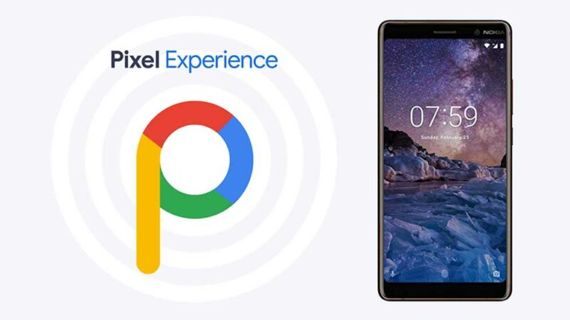 Download Pixel Experience ROM on Nokia 7 Plus with 9.0 Pie