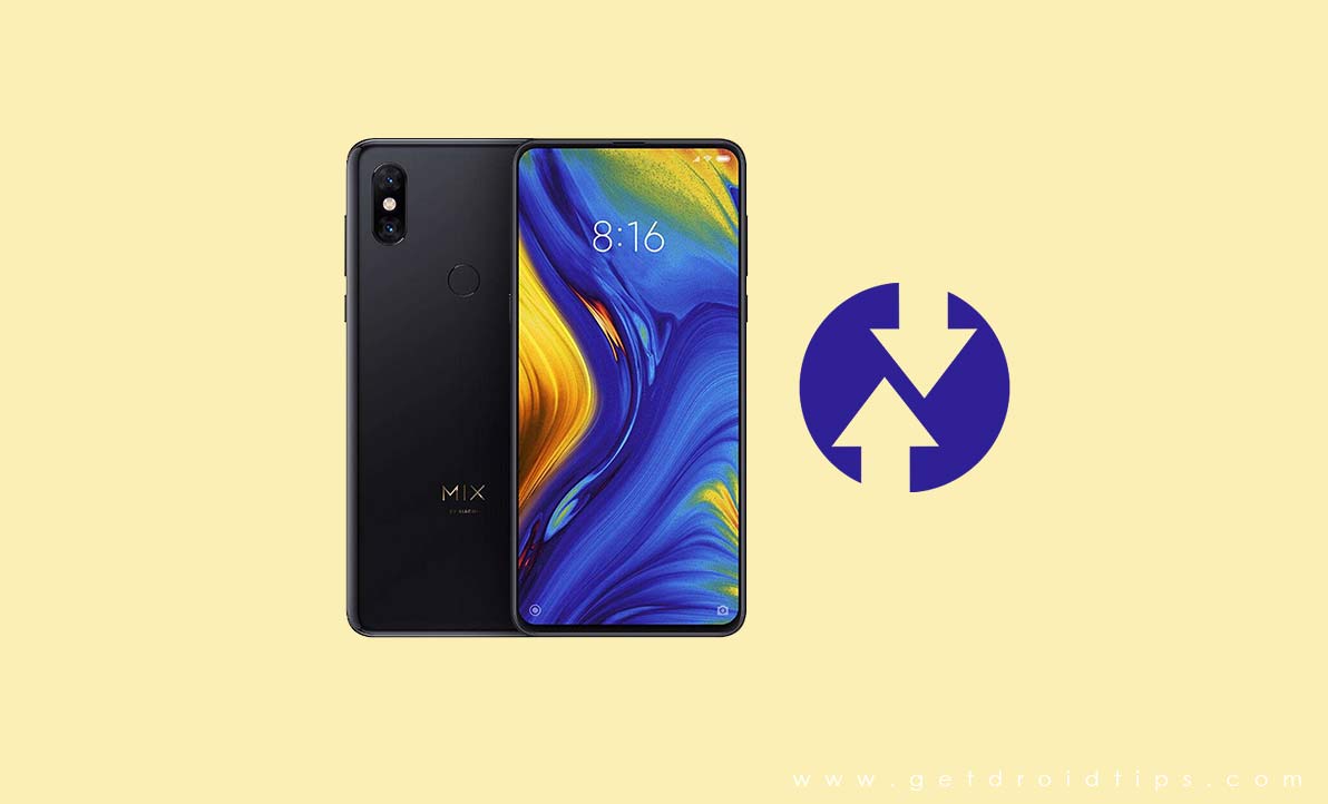 How to Install Official TWRP Recovery on Xiaomi Mi MIX 3 and Root it