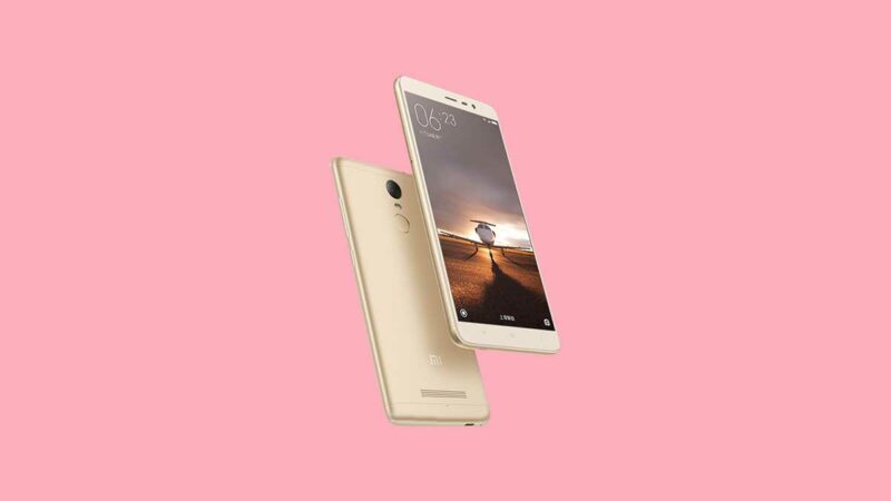 Xiaomi Redmi Note 3