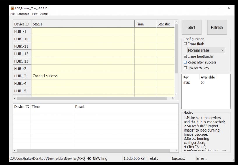 Amlogic USB Burning Tool