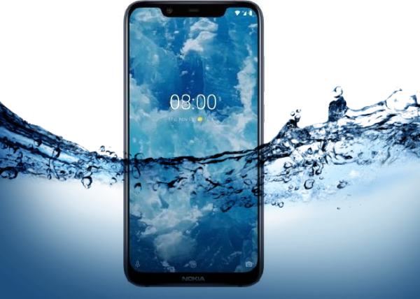 Did HMD Global launch the new Nokia 8.1 with Waterproof IP Rating?