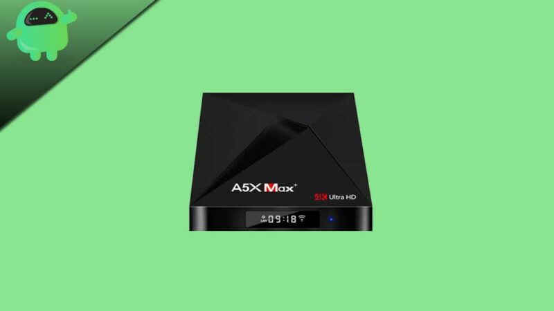 A5X Max TV Box