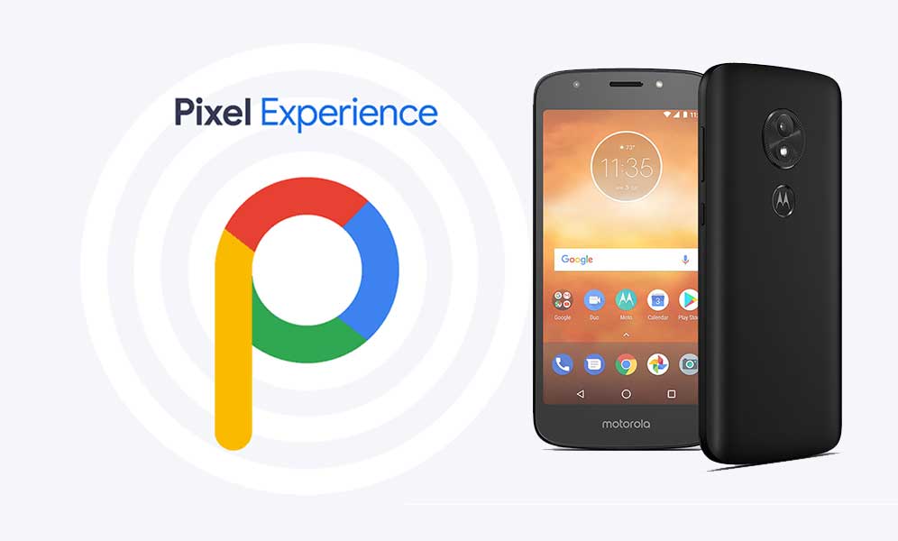 Download Pixel Experience ROM on Moto E5 Play with Android 9.0 Pie