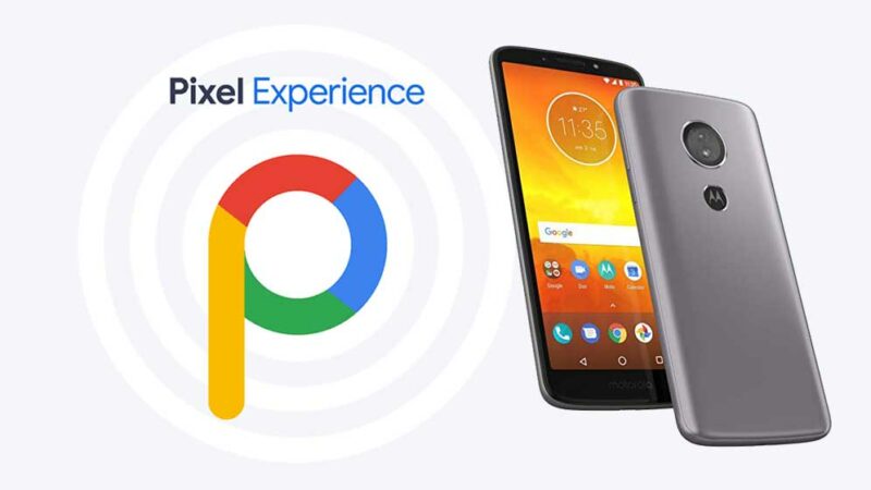 Download Pixel Experience ROM on Moto E5 with Android 9.0 Pie