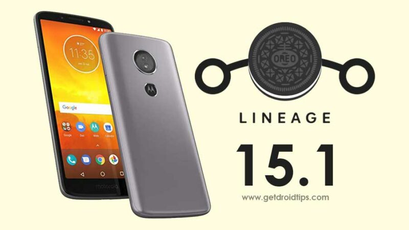 Download and Install Lineage OS 15.1 for Motorola Moto E5