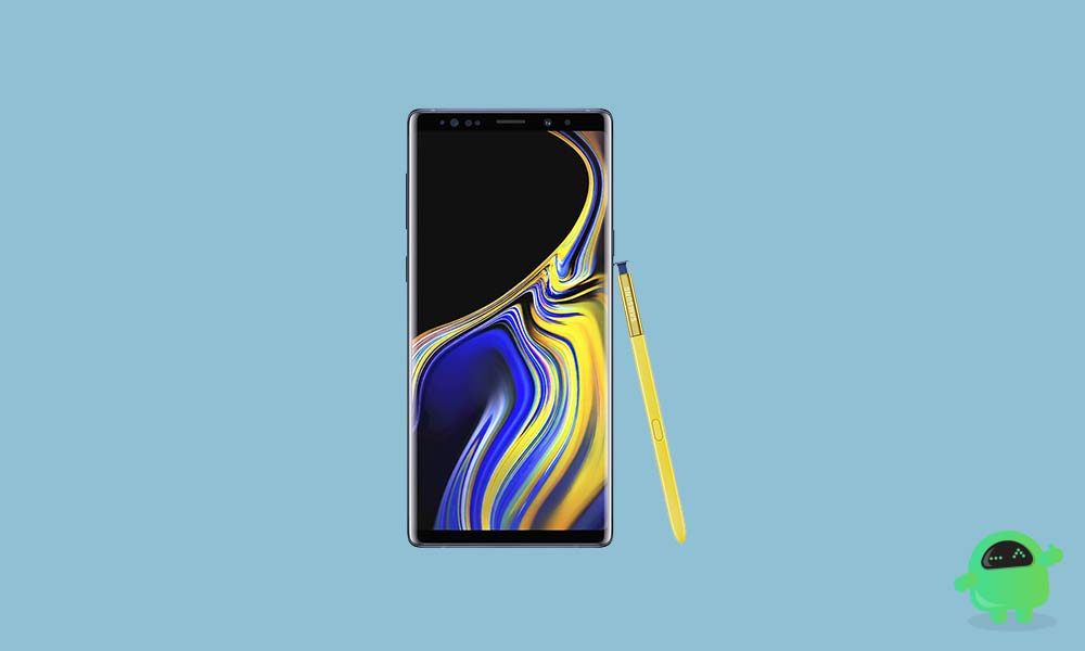 N960USQU1CSAA: AT&T Galaxy Note 9 Android 9.0 Pie Update