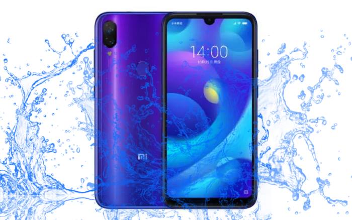 Xiaomi Mi Play has a Waterproof protection?