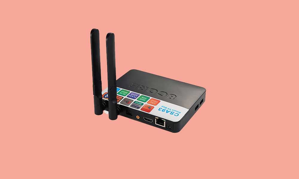How to Install Stock Firmware on CSA93 TV Box [Android 7.1]