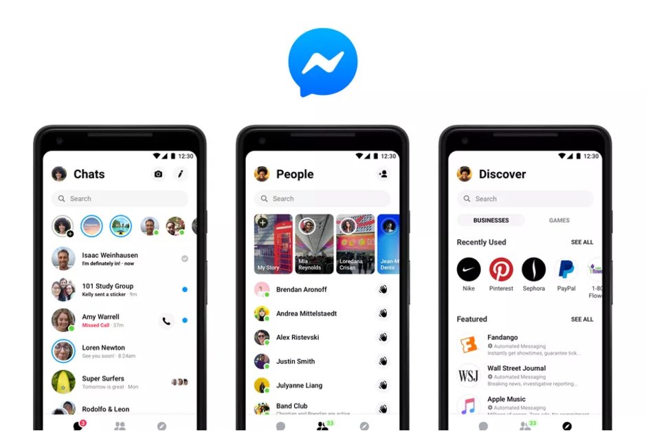 Facebook release simplified Messenger app interface for users