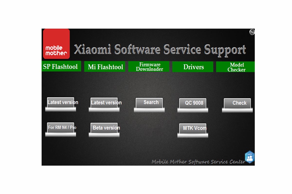 Xiaomi Software Service Support Tool