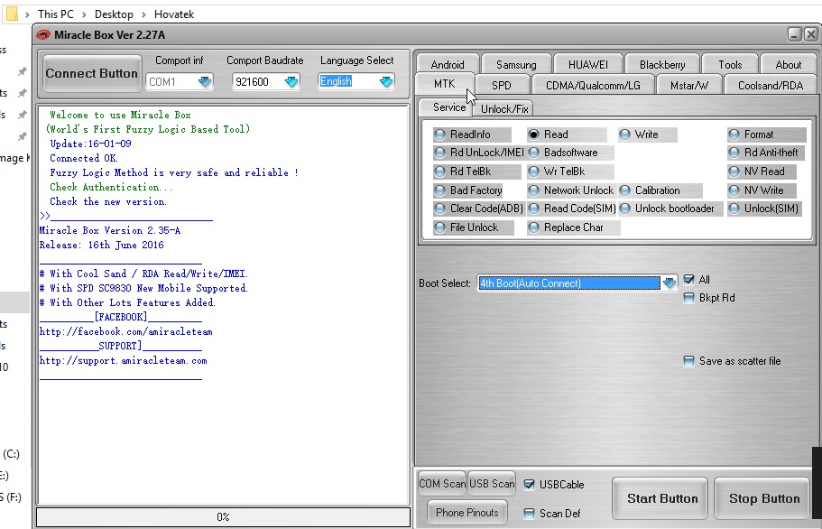 Flash Firmware Using Miracle Box