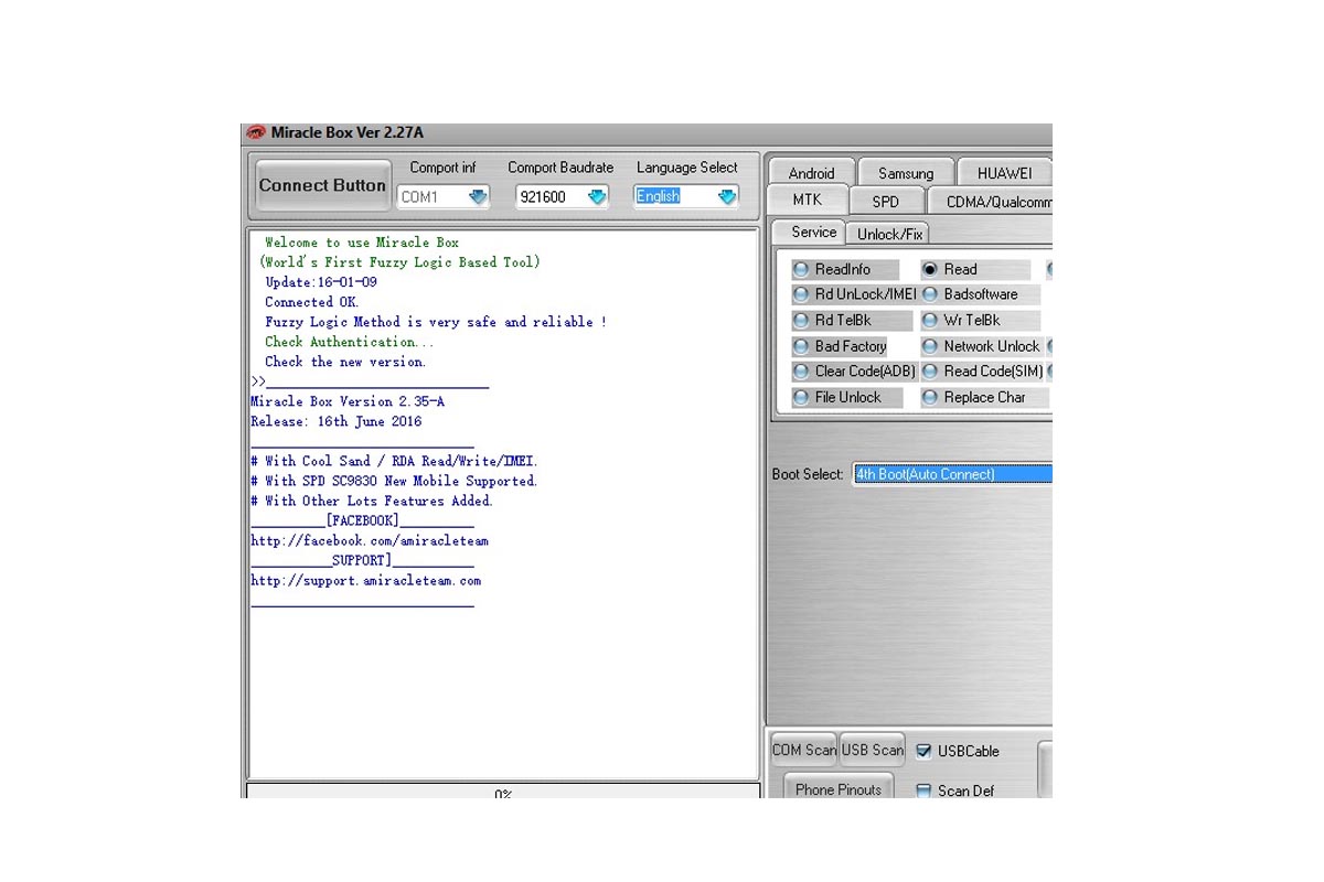 Flash Firmware Using Miracle Box